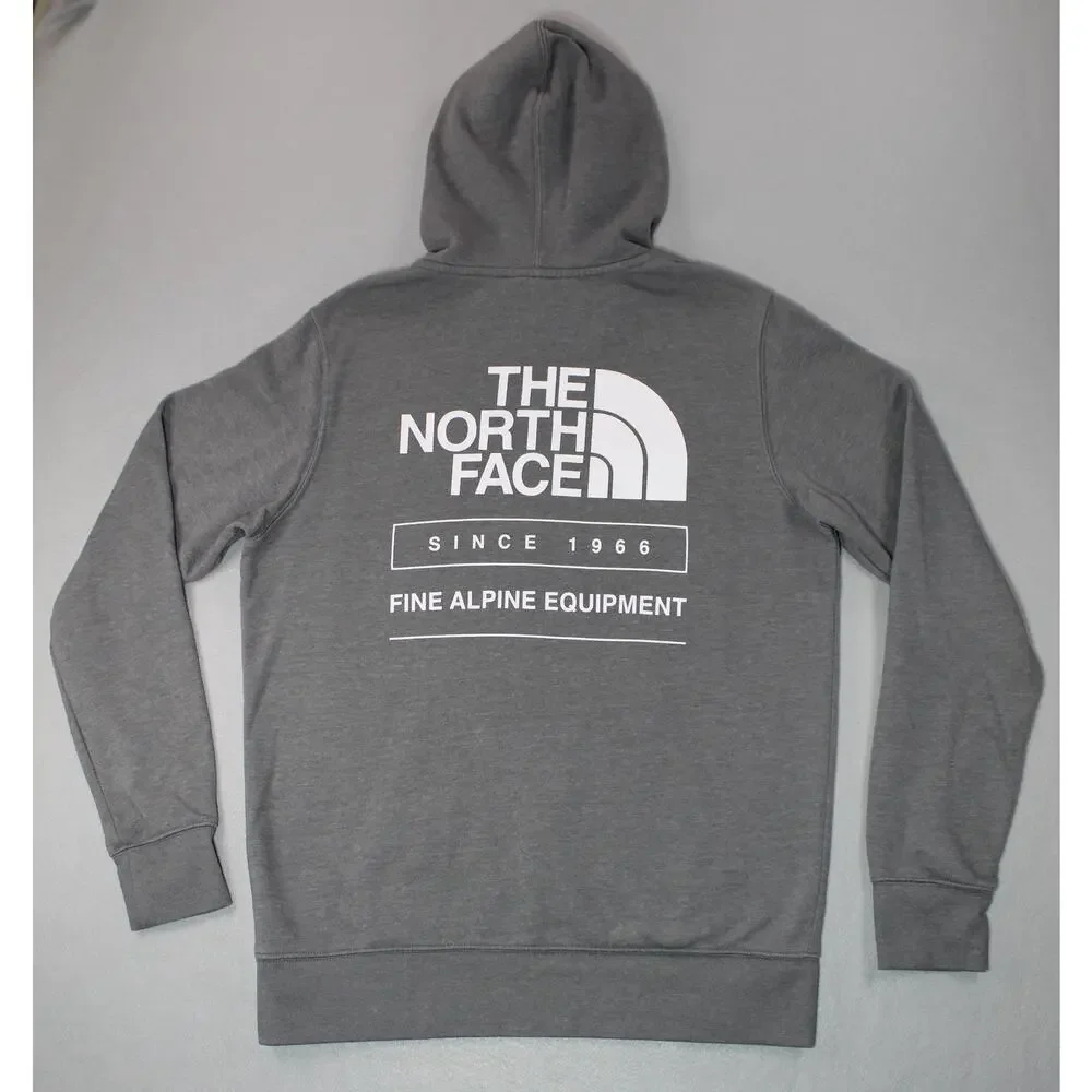 The North Face Gray Pullover Hoodie Sweatshirt Mens Medium